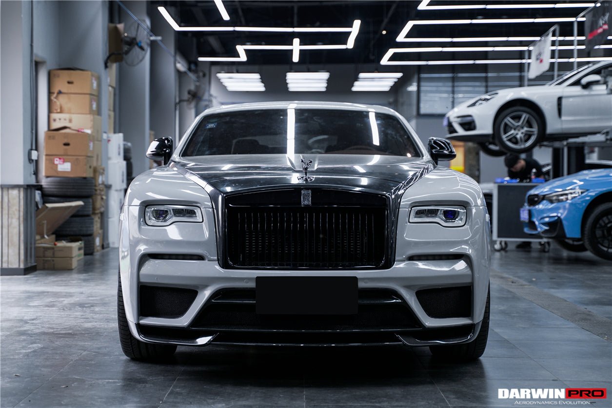2016 - 2020 Rolls-Royce Wraith BKSS Style Partial Carbon Fiber Full Body Kit